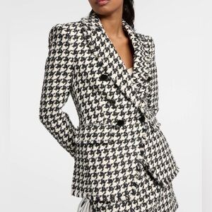 Veronica Beard Miller Dickey Houndstooth Blazer Size 0
